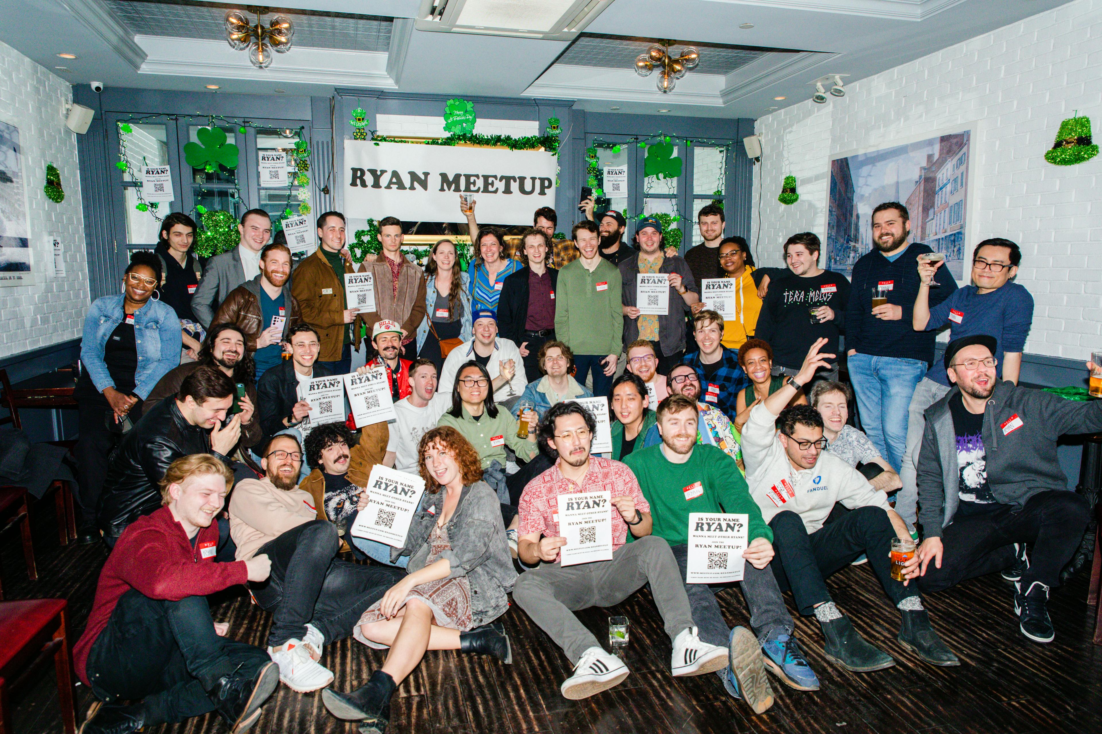 NYC Irish bar plays host to viral 'Ryan Meetup'