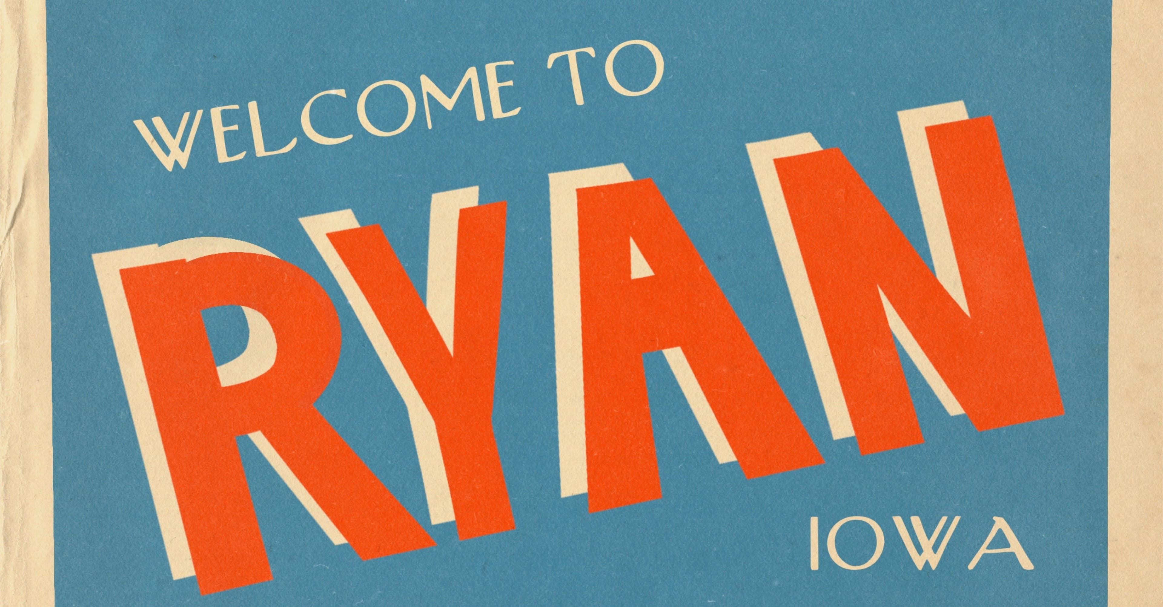 Welcome to Ryan